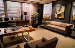 decorate an executive office