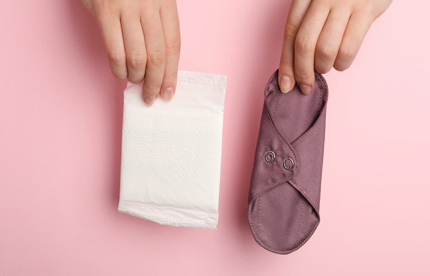 cotton menstrual pads