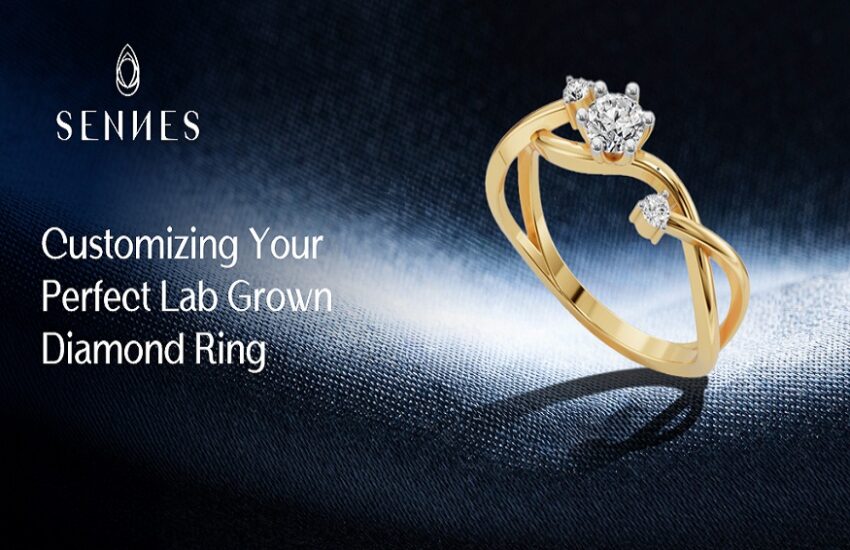 lab grown diamond ring